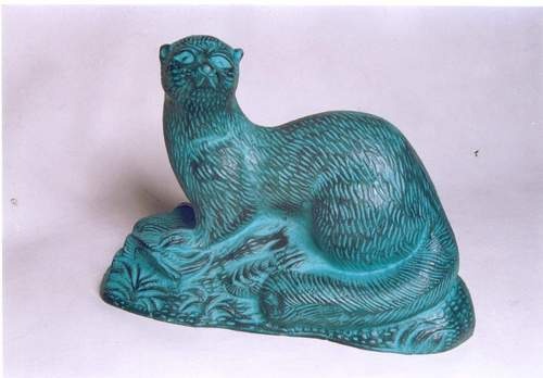 River Otter Sculpture
