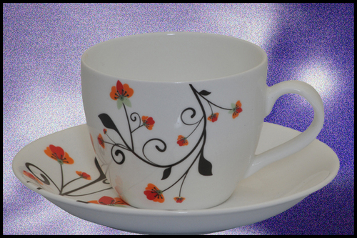 China Cup And Saucer