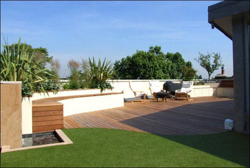 Terrace garden design