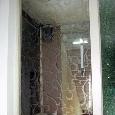 Lacquer Etched Glass