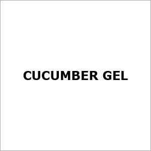 Cucumber Gel