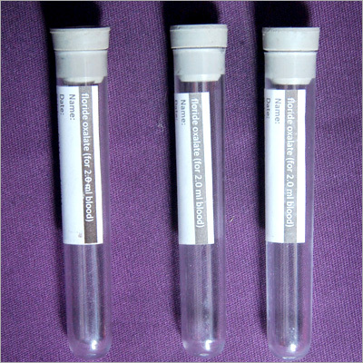 Floride Oxalate Tube