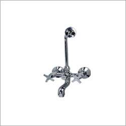 Chromium Plated Wall Mixer with Bend