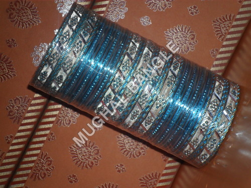 Metal Beaded Bangles
