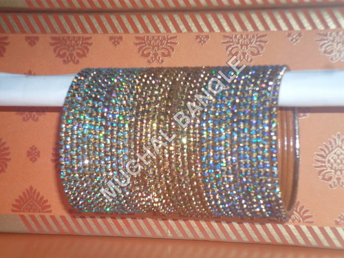 Metallic matching chudi