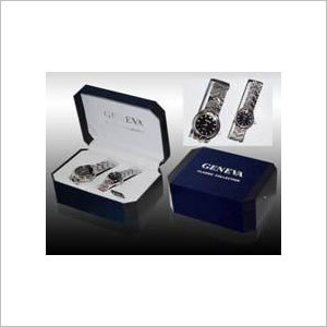Ladies Metal Band Watch Set