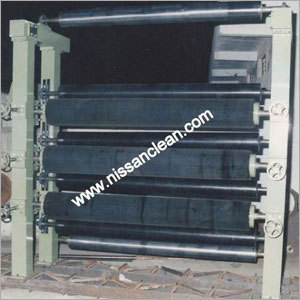 Vertical Brush Calendar Machine