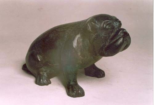 Bulldog Sculpture