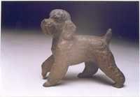 Brass Dog Sculpture