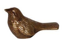 Metal Sparrow Sculpture