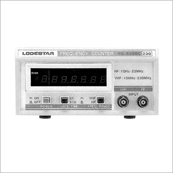Frequency Counter - 160x83x125 mm | Frequency Range: 10Hz-200MHz, Accuracy: +1 Count, 7-Digit LED Display, Compact Design, VHF/UHF Measurement