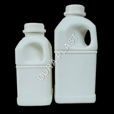 Wide Mouth Square Bottle