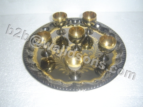 7 PC OF TRAY POT SET