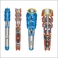 V6/8 Borewell Submersible Pump Redial Flow