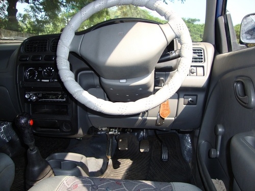Hand controlled car