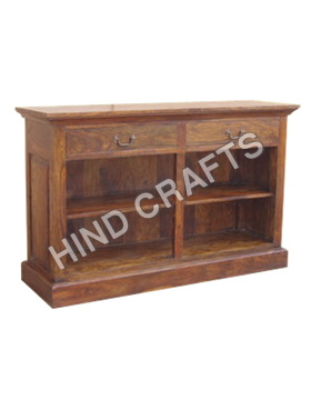 Wooden Cabinet with Rack