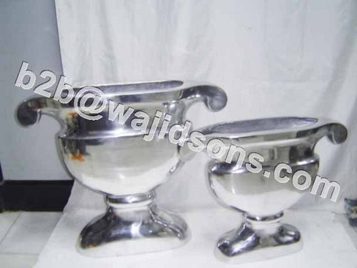 ALU OVAL VASE
