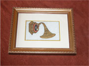 4x6 Marble Musical Instrument Double Frame