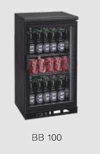 Back Bar Cooler Black Bb 100