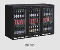 Back Bar Cooler Black Bb 300