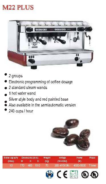 Traditional Coffee Machine - M-22 PLUS