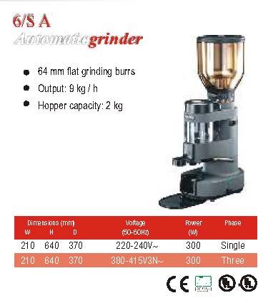 Coffee Grinder (La Cimbali) Automatic - 6-S A