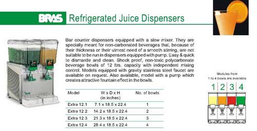 Refrigerated Juice Dispenser (Taylor And Bras)
