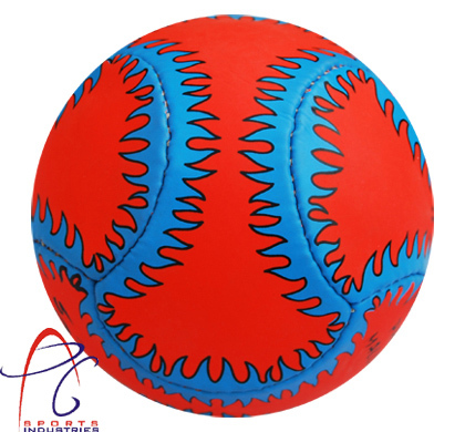 Red Synthetic Rubber Football