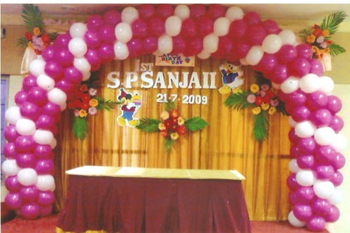 Birthday Party Balloon Decoration