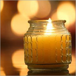 Glass Jar Candles - Glass, 3x3x4 Inches, 1 Pound | Soy Wax, Cotton Wick, Lavender Aroma, 40 Hour Burn Time
