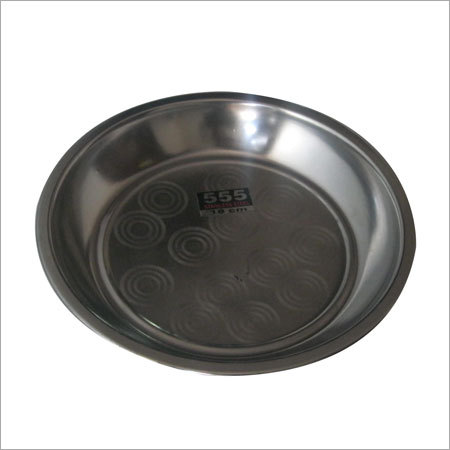 Stainless Steel Dinner Plates - 0.29 Millimeter Thickness | Matte, Heavy-Duty, Mirror Finish, Scratch-Resistant, Rust-Proof, Easy to Clean