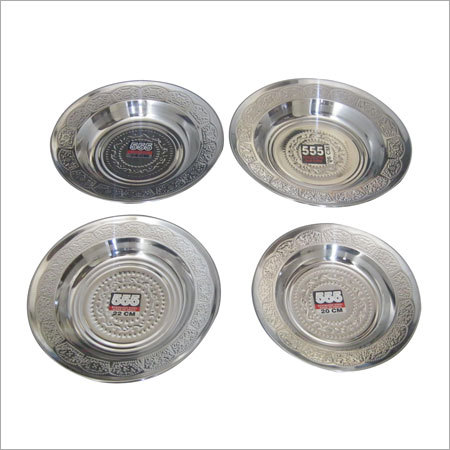 Stainless Steel Charger Plate