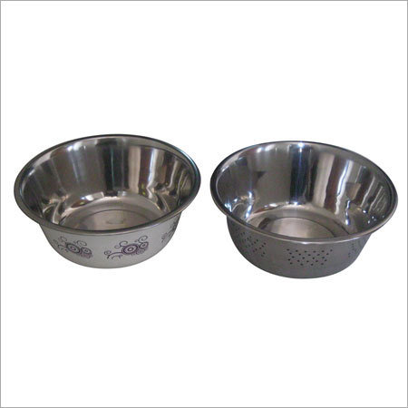 Stainless Steel Double Walled Bowl Set