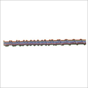 Barrier Screw (Barrier Type Screw) - EN41B Steel, Dia 45-200 mm, Machined Finish | Increased Production, Barrier Function, Precise Tolerance