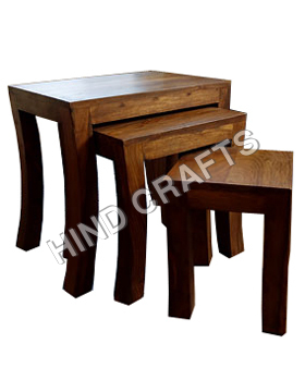 Wooden Nesting Table