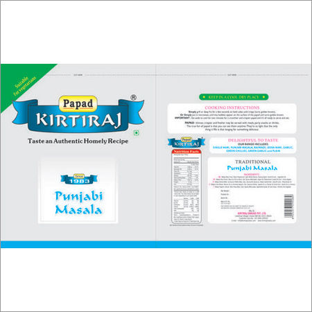 Papad Packaging Materials
