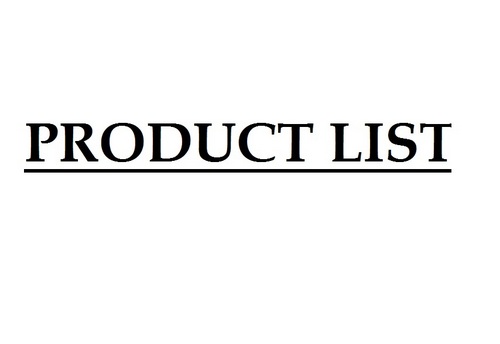 Product List