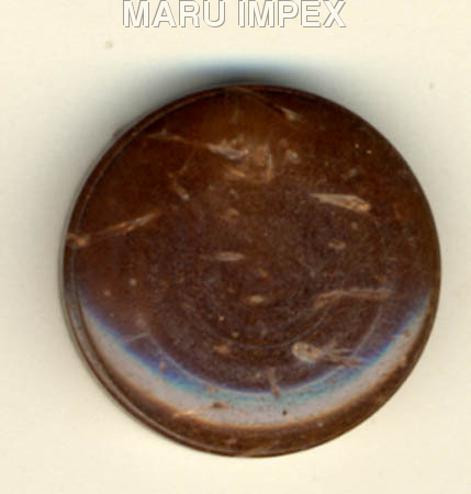 Coconut Shell Circle Buttons