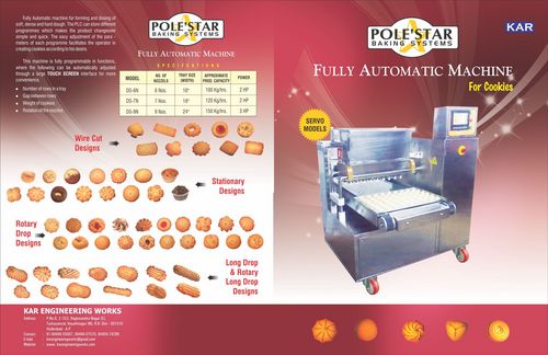 Fully automatic machine for cookie