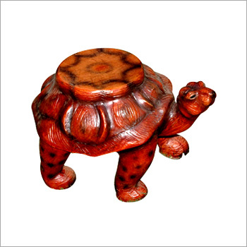 Leather Turtle Stool