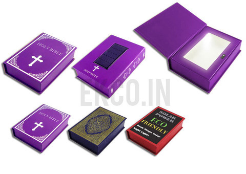 Book Shape Solar light