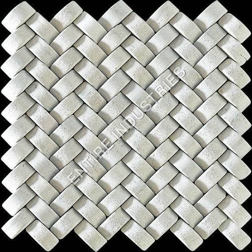 Stone mosaic tiles