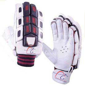 Batting Gloves - Fiber Material, Pre-shaped Generous Finger Rolls, Available in Black, Multicolour, and White | High Absorbent Cotton Palm, Two-piece Thumb for Comfort, Dustproof and Waterproof