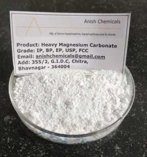 Heavy Magnesium Carbonate