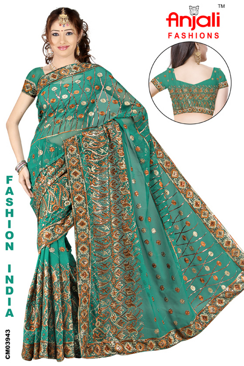 Exclusive Embroidery Sarees Manufacturer India