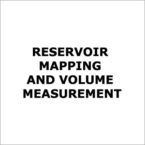 Reservoir Mapping And Volume Measurement
