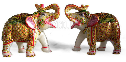 Marble Elephants