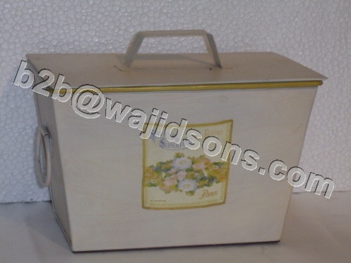 RECTANGLE PLANTER WITH LID