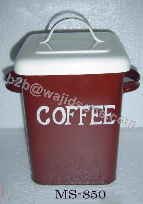 COFFEE CANISTER WITH LID