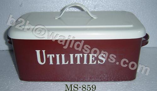 UTILITIES CANISTER WITH LID
